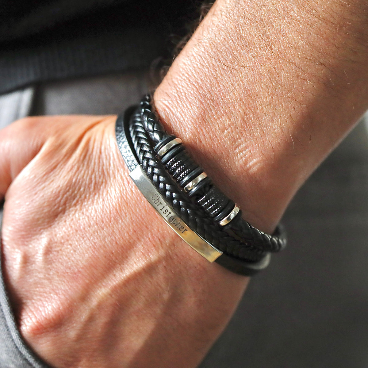 To My Son – Graduation Strength Bracelet 2026