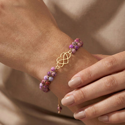 To My Daughter – Forever Linked Keepsake Bracelet