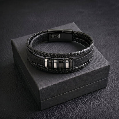 To My Son - You Are Never Walking Alone Bracelet