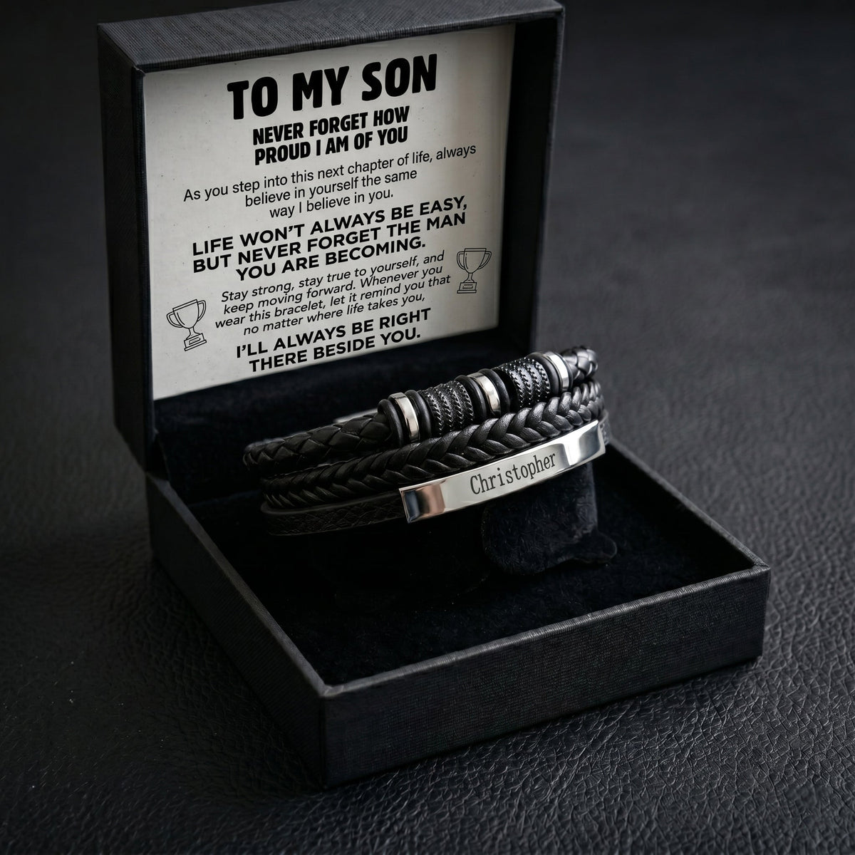 To My Son – Next Chapter Bracelet
