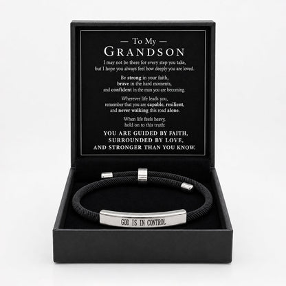 Grandson Faith & Strength Bracelet